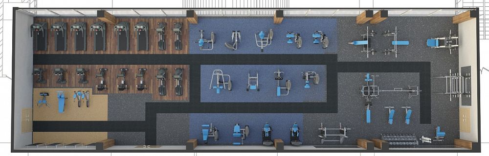 ЦВВС г. Иваново (тренажерный зал)